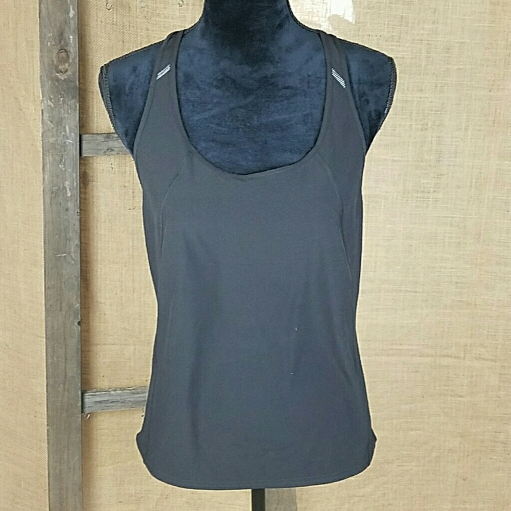 Lucy women‎ S tank top sport athletic shirt black Gorpcore Outdoor Gym